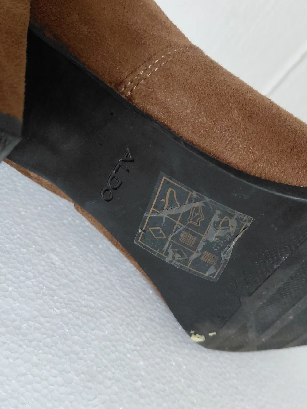 Aldo smooth suede